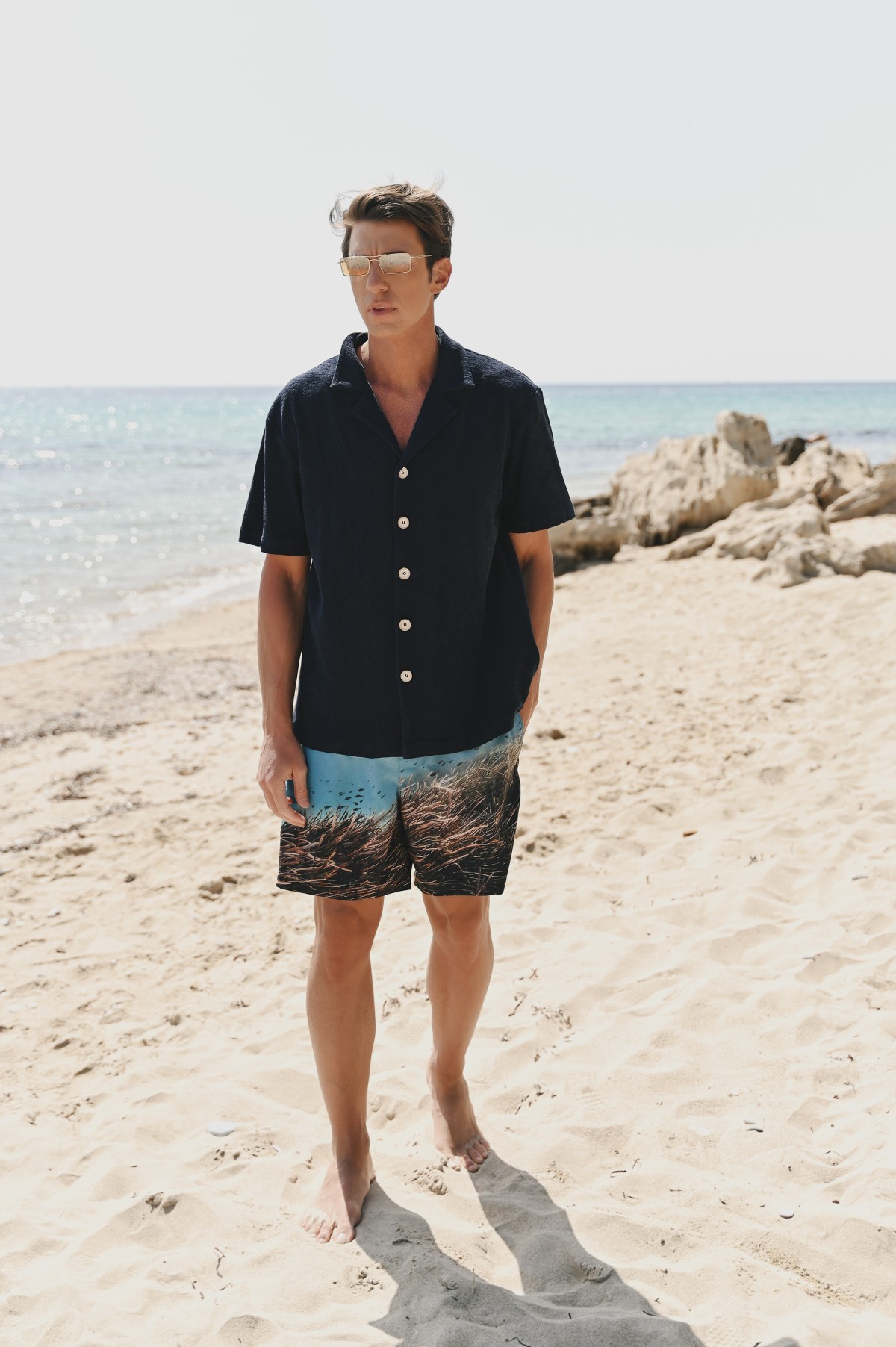 PYTHMEN Men's Swim Shorts