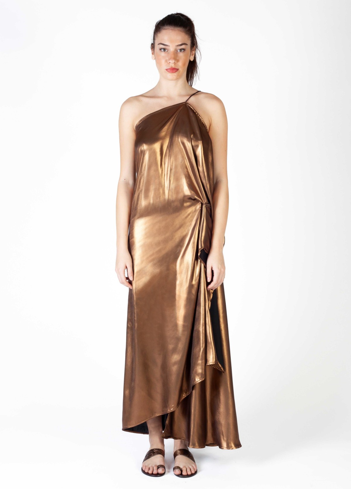 SIRENE EGEENNE Dress PHRYNE Bronze