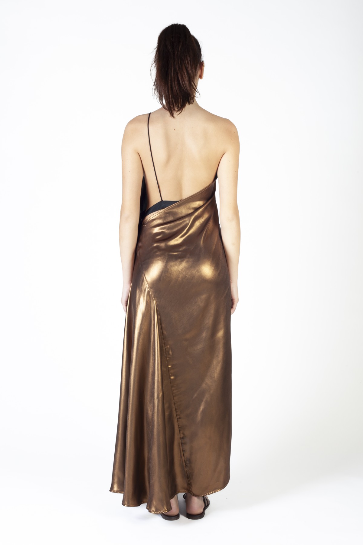 SIRENE EGEENNE Dress PHRYNE Bronze