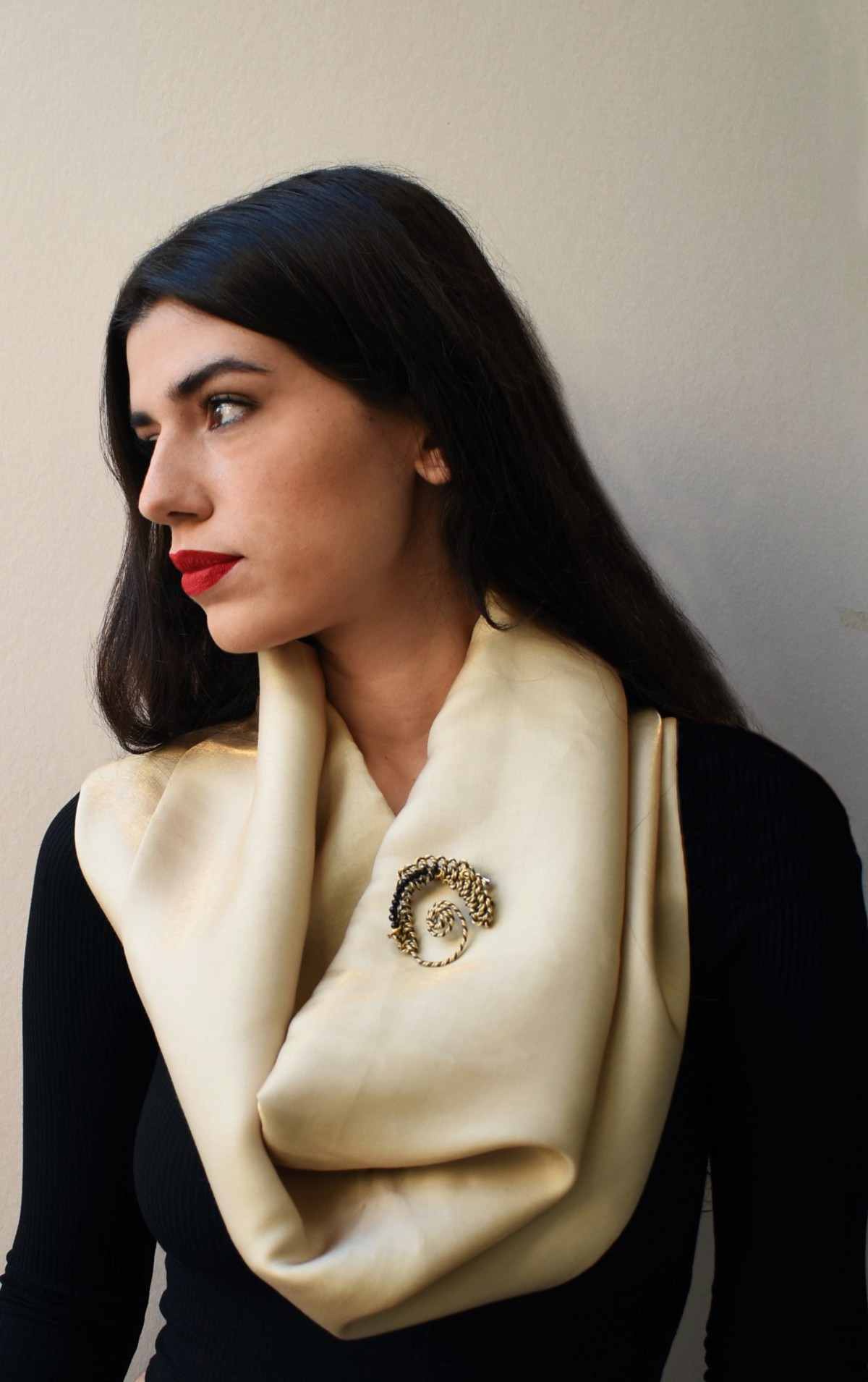 SIRENE EGEENNE x VASSILIS MORALIS SPEIRA Brooch