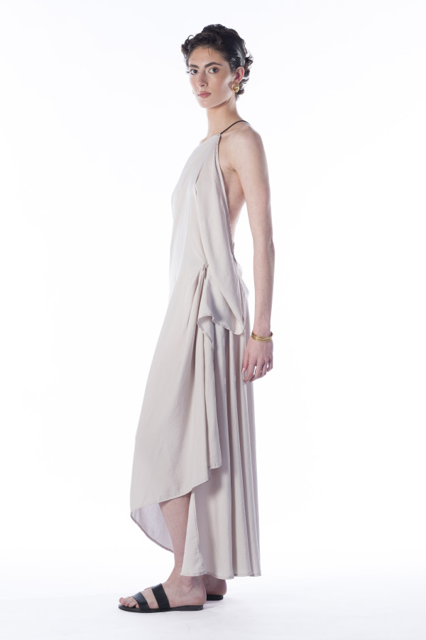 SIRENE EGEENNE Dress APHRODITE Greige