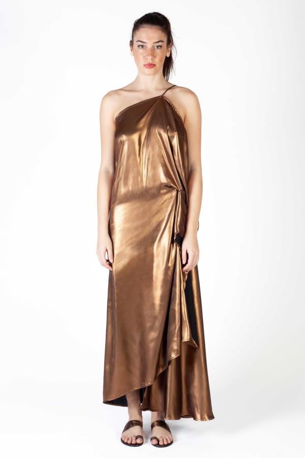 SIRENE EGEENNE Dress PHRYNE Bronze